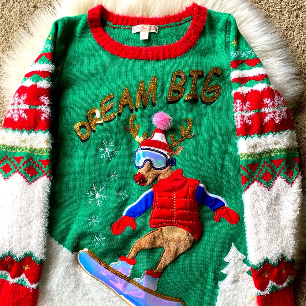 Christmas sweater dress